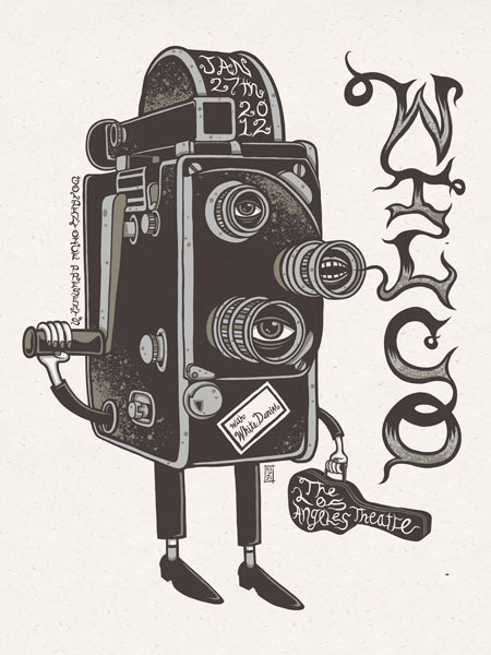 Wilco by Jim Mazza #mazza #camera #illustration #jim
