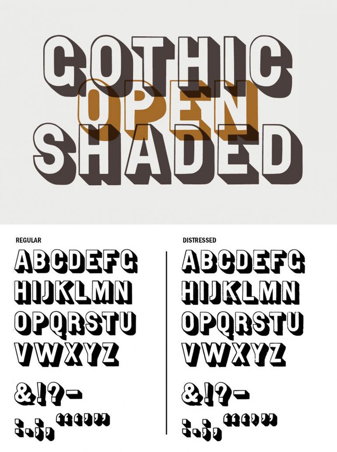 Gothic Open Shaded