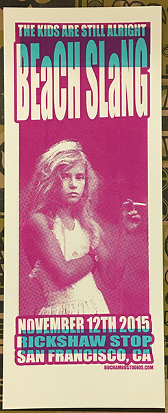 Beach Slang - Gig Poster