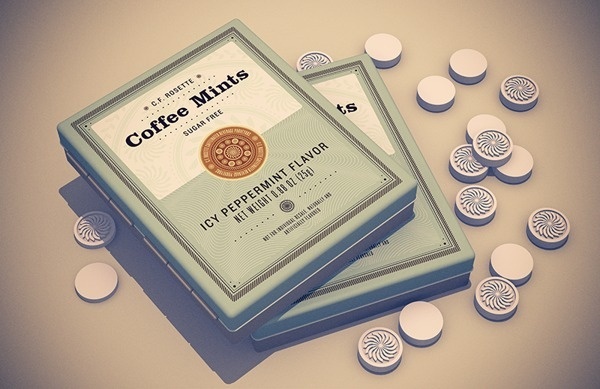 C.F. Rosette Identity on Behance #branding