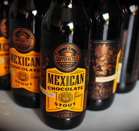 Copper Kettle Mexican Chocolate Stout Label #beer #label #packaging