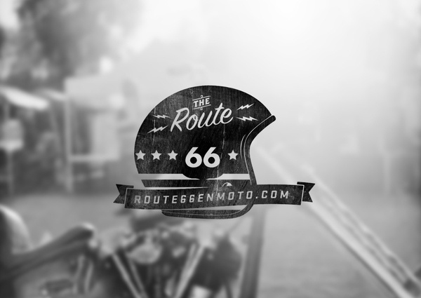 Route66 on the Behance Network #branding #helmet #route66 #com #identity #logo