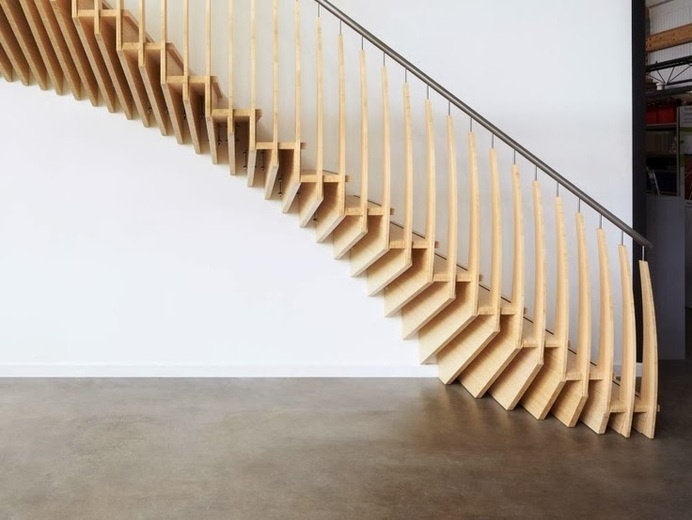 30 Wooden Types of Stairs for Modern Homes #stairs #staircase #stair