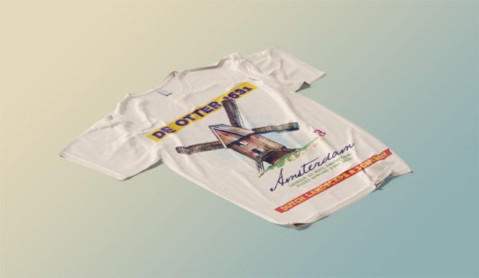 Free Perspective T-Shirt Mockup