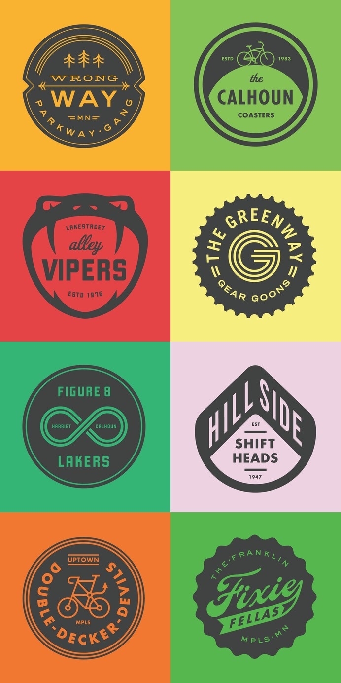 Badges - Allan Peters #badges #logos