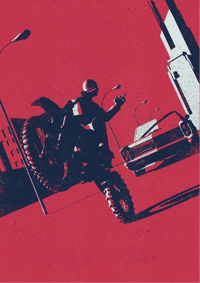 wheeliefinger, an art print by stayano - INPRNT