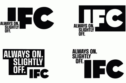 With a Great Tagline Comes Great Responsibility - Brand New #ifc