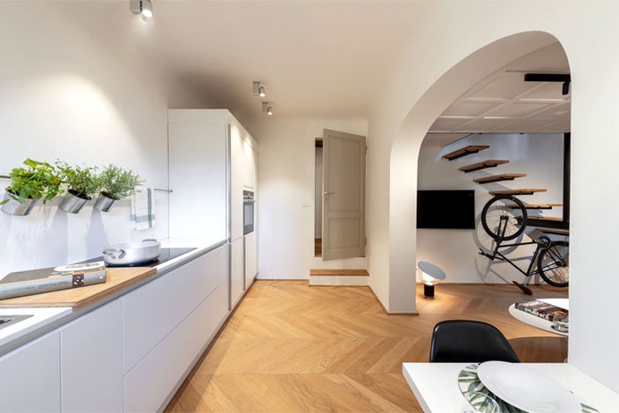 Flat Eleven: Comfort and Functionality in 50 sq.m. - InteriorZine