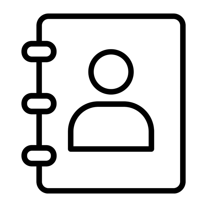 See more icon inspiration related to agenda, notepad, contacts, phone book, miscellaneous and communications on Flaticon.