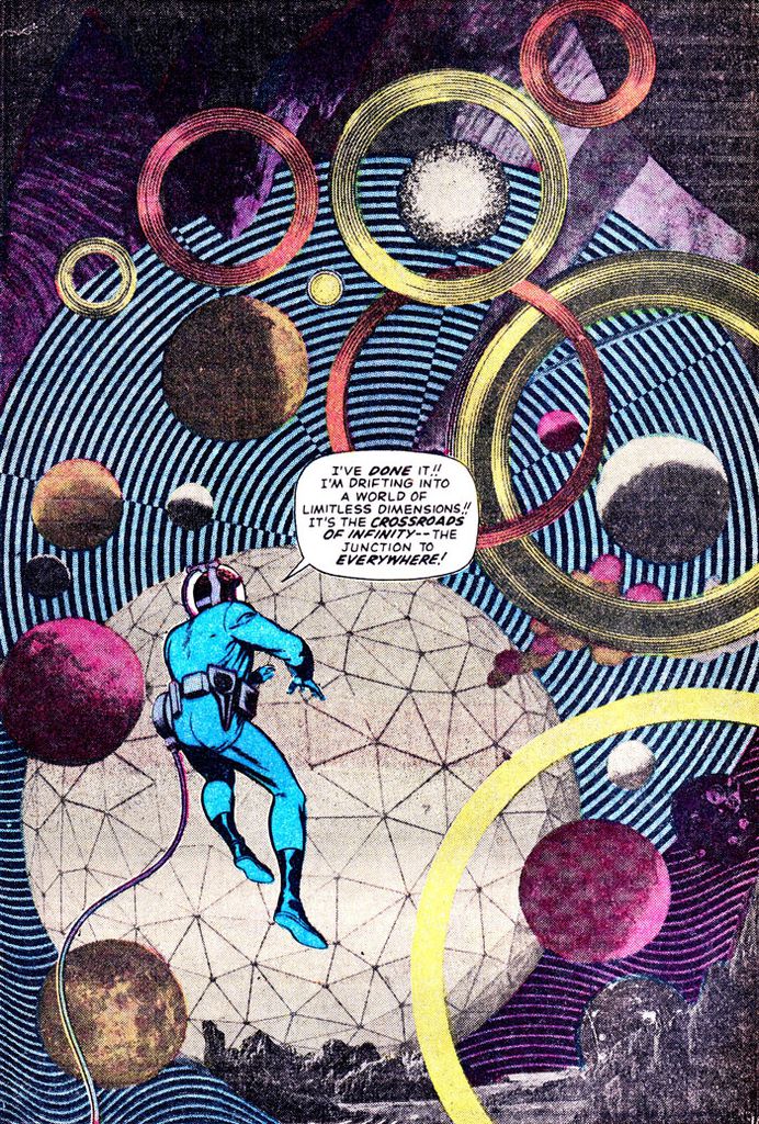 Jack Kirby collage, Fantastic Four