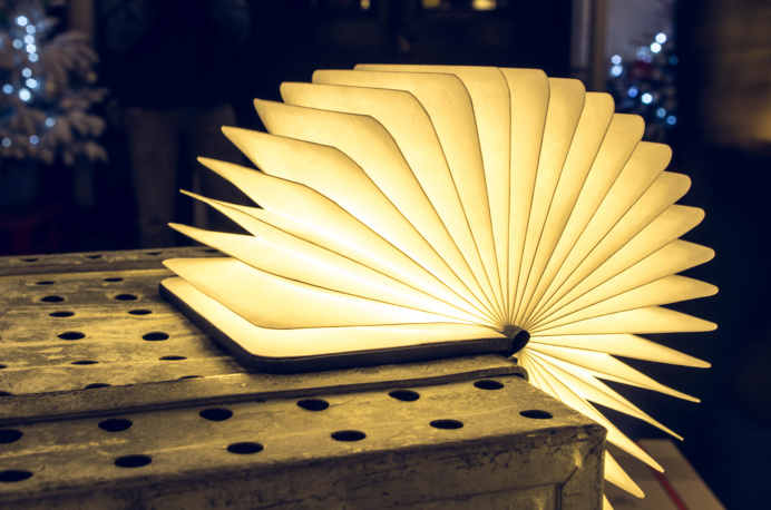 Portable Book-Shaped Lamp