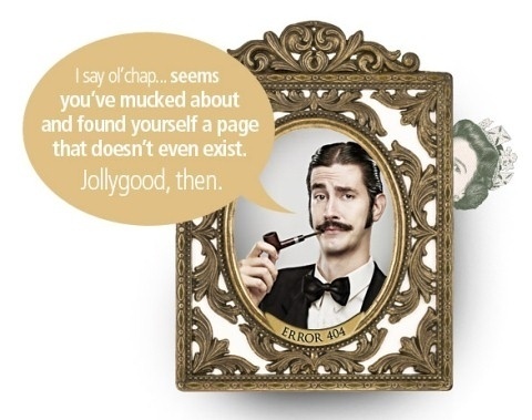404 Error Pages, One More Time - Smashing Magazine | Smashing Magazine #jollygood #design #humor #web #error #404