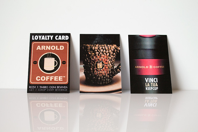 Loyalty Card #beverage #card #american #graphic #design #food #sweet #advertising #coffee #cup