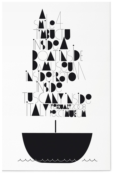 Just My Type #happy #lovers #town #boat #typography