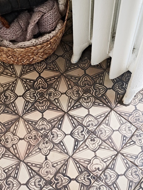 sara lindholm:Interior design #interiors #pattern #floor