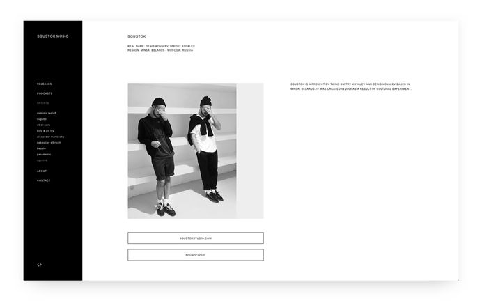 Sgustok Music on Behance