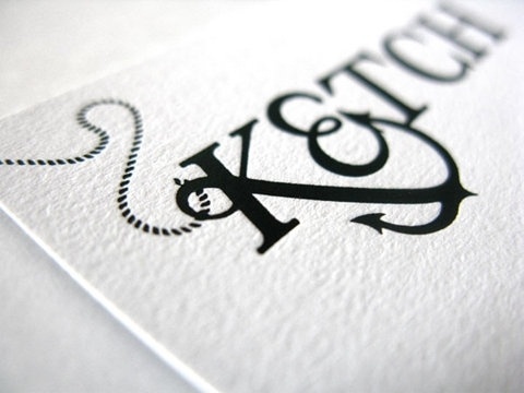 FFFFOUND! | Ketch Brand Identity - FPO: For Print Only #type #logo