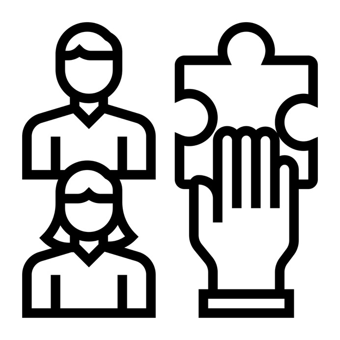 See more icon inspiration related to teamwork, establish, team, group, person, hand, hands and gestures, network, networking and people on Flaticon.