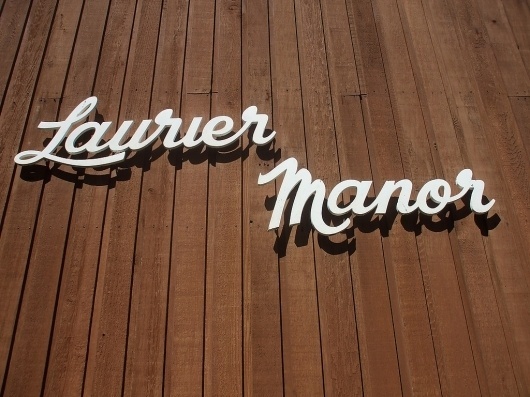 All sizes | Laurier Manor | Flickr - Photo Sharing! #type #script #50s