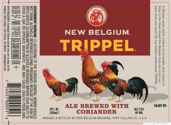New Belgium Trippel new label #packaging #beer