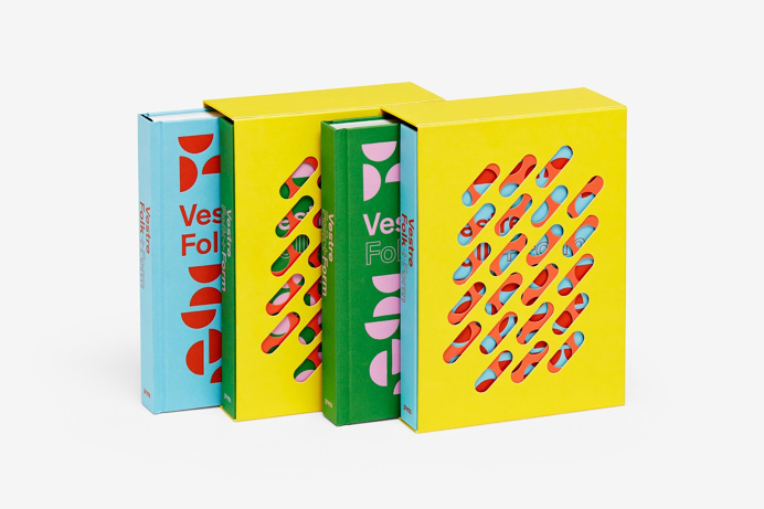 Folk Form, a book designed by Snøhetta celebrating the legacy of Norwegian furniture manufacturer Vestre