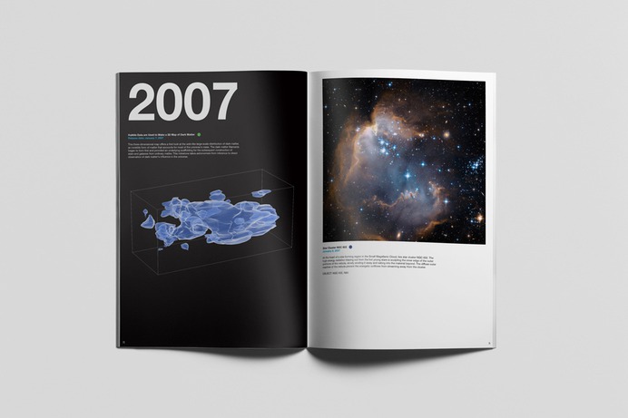 Hubble 25 Years On Book Design – Deivid Cole