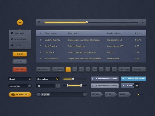 Impressionist Hybrid UI #impressionist #ui