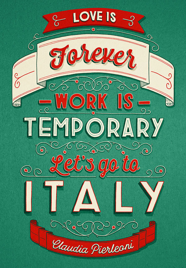 Hand Lettering Work by Tobias Hall