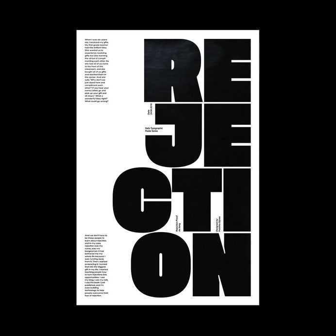 Typographic Posters