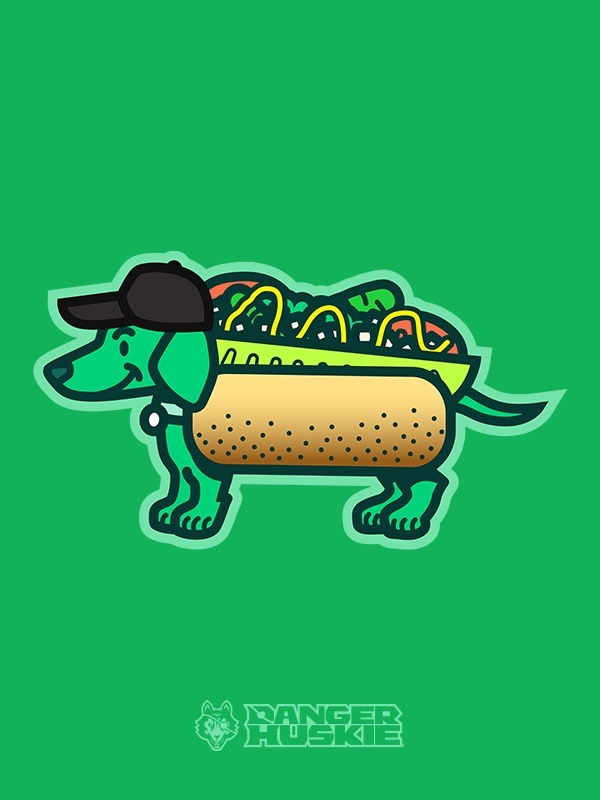 Winning ugly is still winning right? This wiener dog knows that and is repping the colors of the south siders while rocking a sweet Chicago-style hot dog costume!