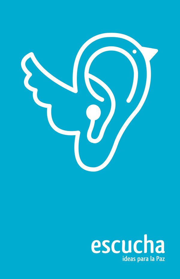 POSTER / CARTEL #listen #ideas #peace #for