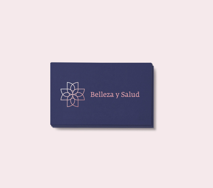 Belleza y Salud. (Beauty and Health). #graphic #design #brand #branding #grafico #diseno #disenografico #maria #Identity #cosmeticos