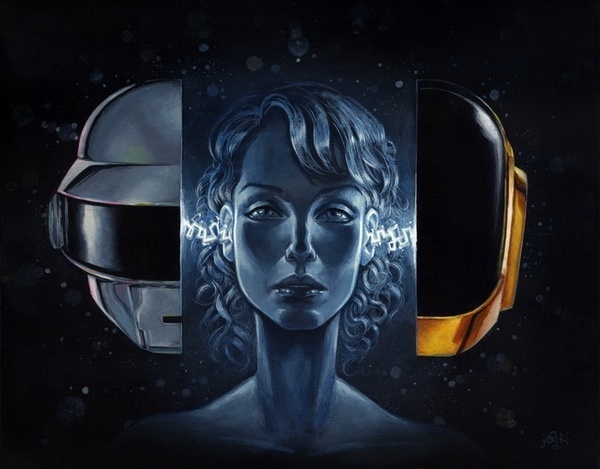Upload by Aaron Jasinski #paint #daft #illustration #punk