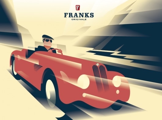 franks3.png 713×529 pixels #illustration #vector #retro