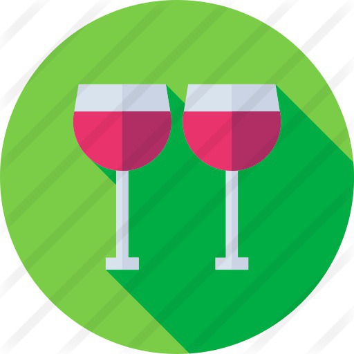 See more icon inspiration related to wine toast, food and restaurant, glasses, alcohol, toast, party, wine and food on Flaticon.