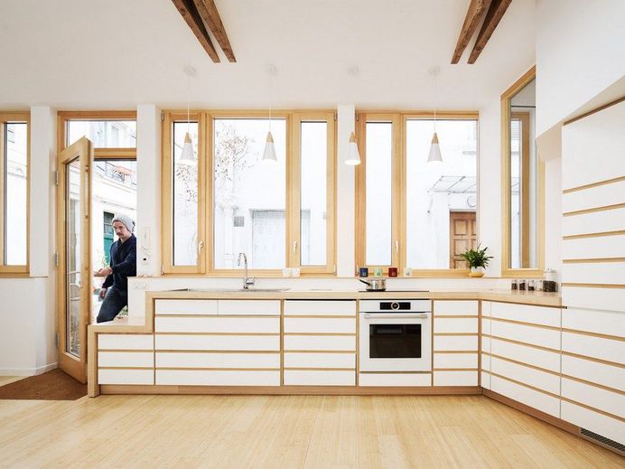 An Old Painting Studio in Paris Turned into a Minimalist and Bright Loft