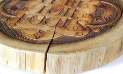 Tumblr #wood #typo