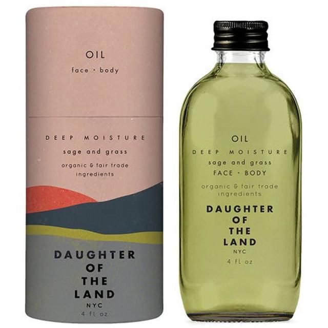 Daughter of the Land Deep Moisture Sage and Grass Face and Body Oil - Good Cubed Cruelty Free Online Beauty Marketplace