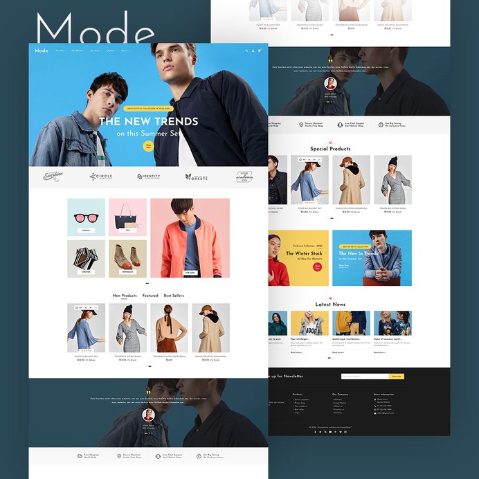 Mode - Fashion Style & Apparels - Prestashop Responsive Theme | TemplateTrip