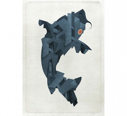 AgencyRush Illustration Agency | Eoin Ryan #print #fish #illustration