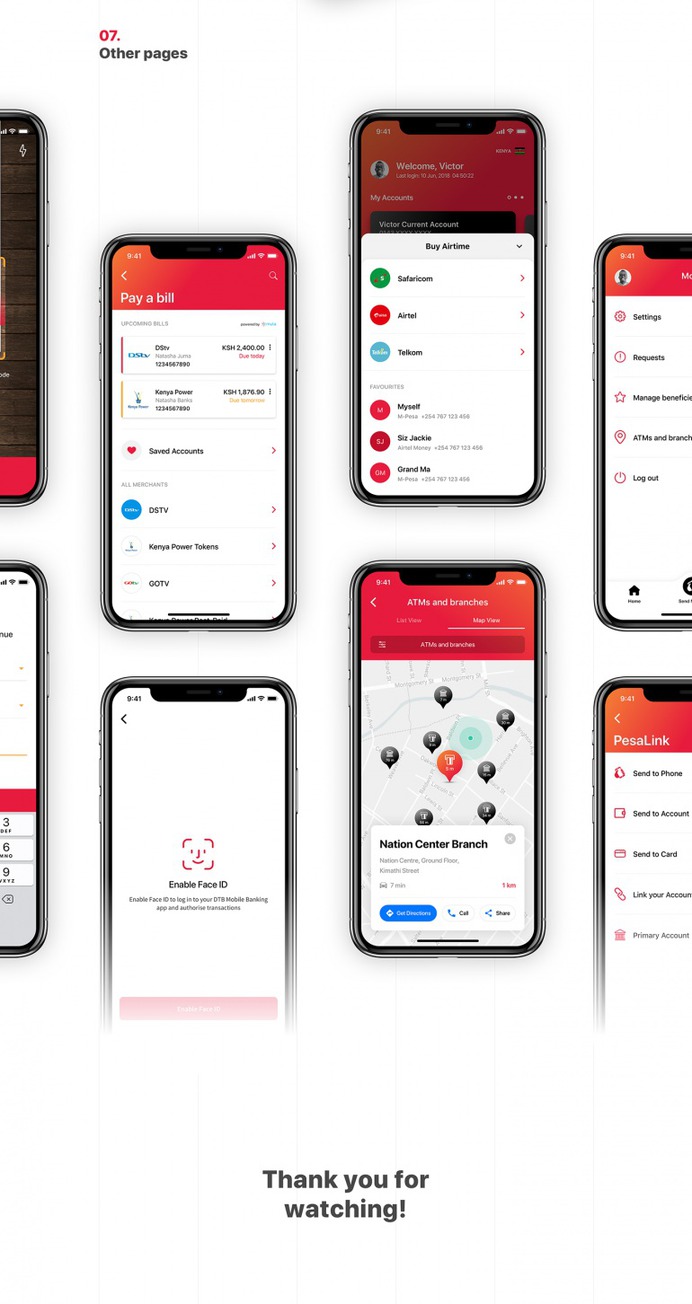 DTB Mobile Banking App Redesign