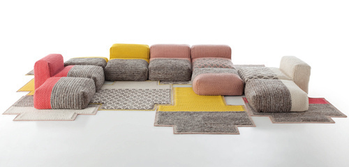 Mangas Space by Patricia Urquiola for Gandia Blasco Photo #sofa #carpet
