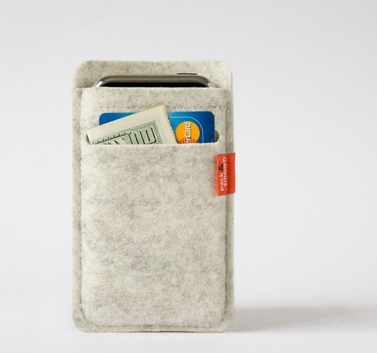 Fancy - Merino Wool iPhone Wallet Case #craft #hard