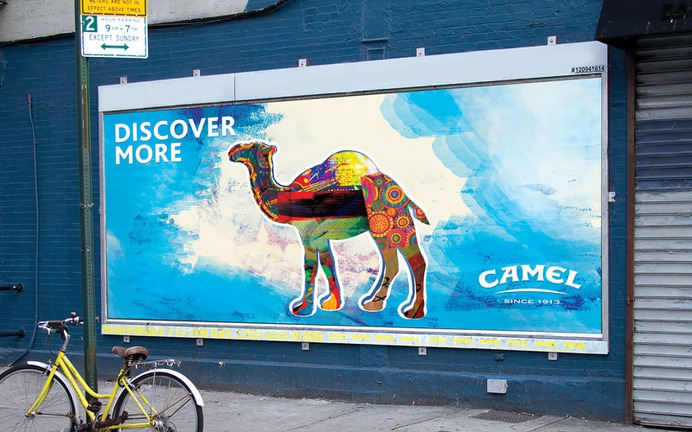Camel-promotional campaign design | Sebastian Tudor