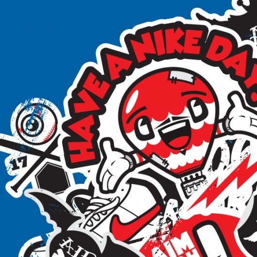 Nike Misc 2010 on the Behance Network #nike #illustration #branding #j3concepts