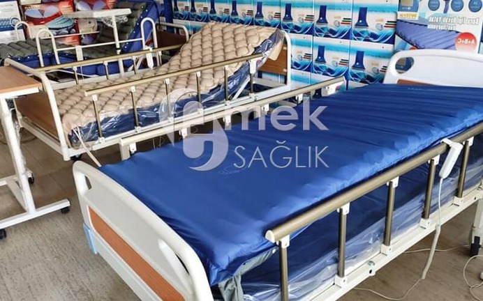 Sağ Ve Sol Dönme Fonksiyonlu Hasta Karyolası