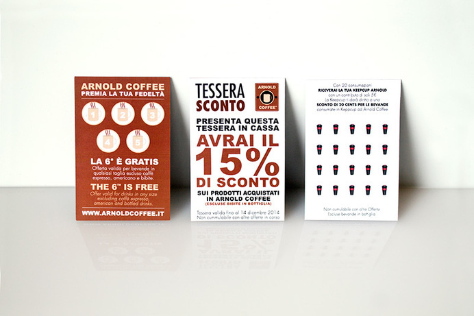 Loyalty Card #beverage #card #american #graphic #design #food #sweet #advertising #coffee #cup