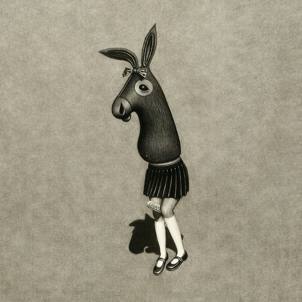 Matt Duffin | A R T N A U #donkey #illustration #creature