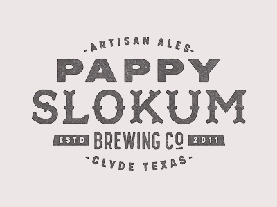Dribbble - Pappy Slokum by Ryan Feerer #type #lettering #logo