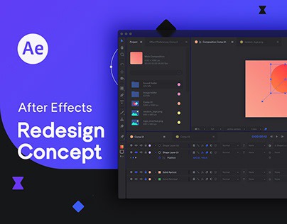 Adobe After Effects Redesign Concept simple, clean and minimal ux / ui redesign for adobe after effects animation and motion software. animation, motion, ux, ui, redesign, graphicdesign, graphic, typography, bandeins, sans, strange, font, adobe, after effects, dark, theme, design, Maximilian Müsgens, Aachen, Kommunikationsdesign https://www.behance.net/gallery/81871659/Adobe-After-Effects-Redesign-Concept